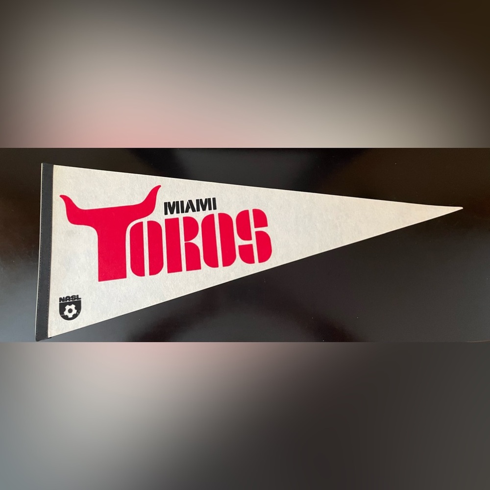 Vintage Miami Toros Pennant